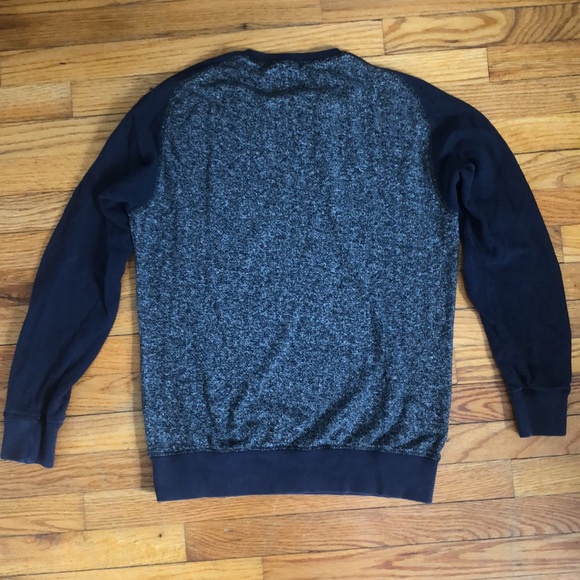 Men’s Shades of Grey Light Baseball Sweater Large - Picture 4 of 4